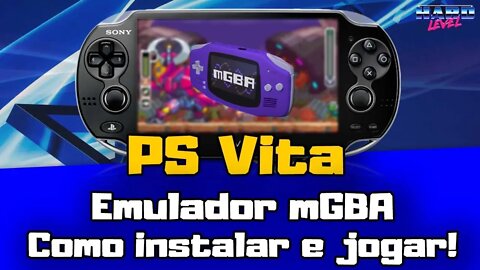 PS Vita - mGBA nova versão! Como instalar e usar!