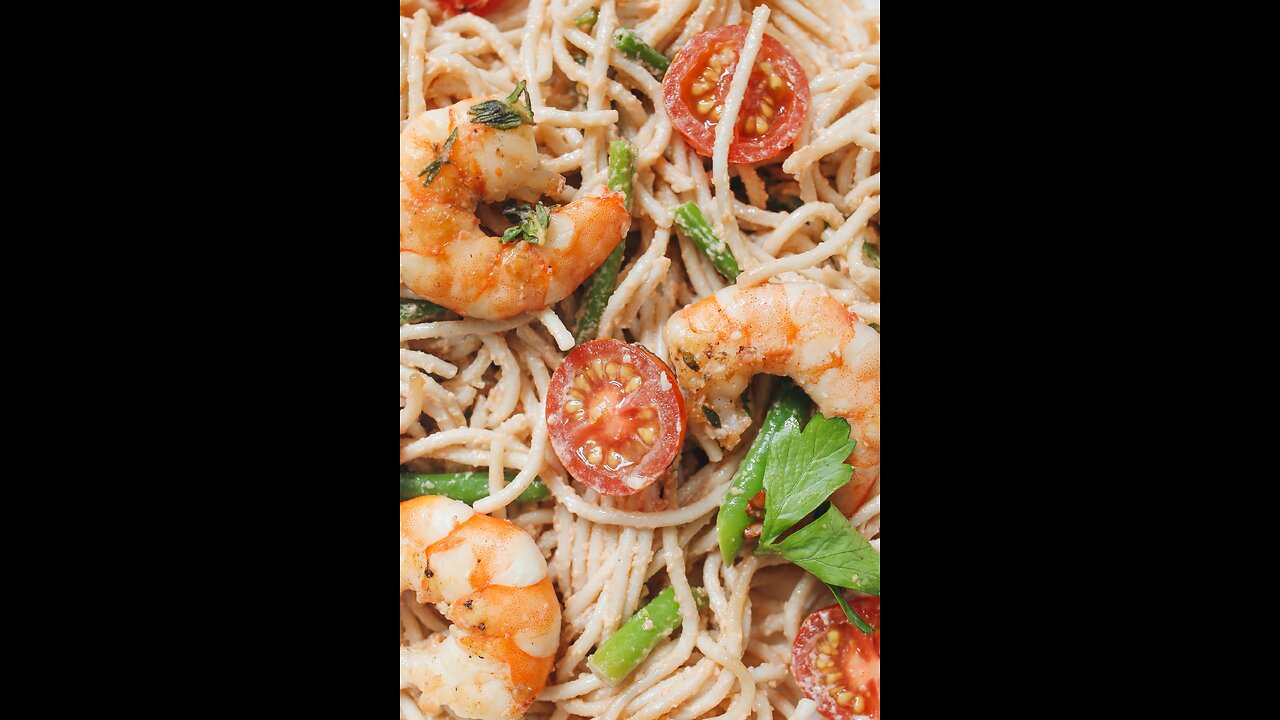 Creamy Garlic Shrimp Pasta