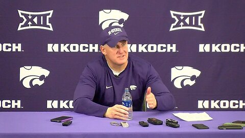 Kansas State Football | Chris Klieman Press Conference | K-State 48, Oklahoma 41