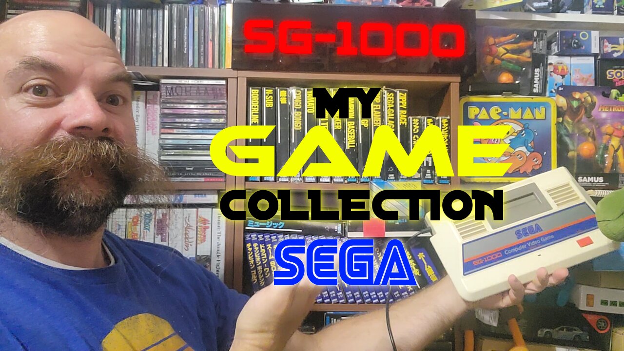 Have you heard of the Sega SG-1000? This is my Sega SG-1000 game collection