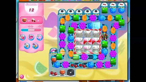 Candy Crush Level 6194 Talkthrough, 28 Moves 0 Boosters