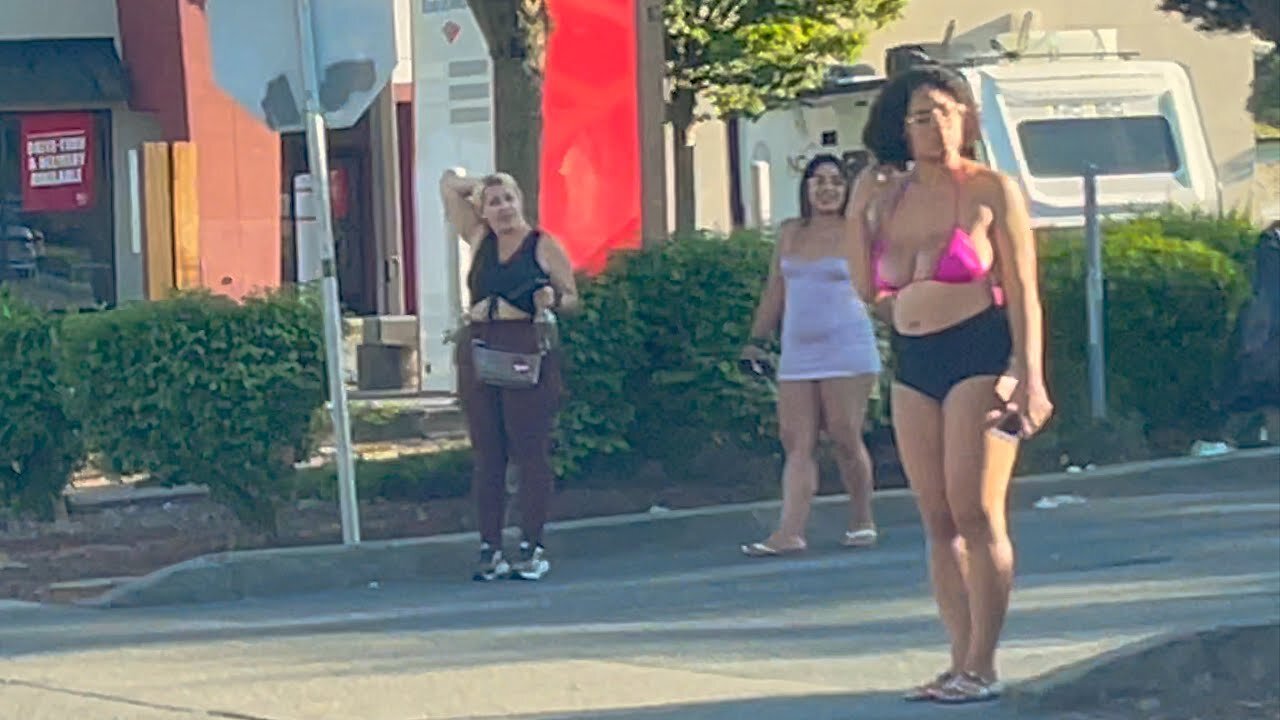 Seattle Aurora Avenue Street view with happy ending moments (please follow this channel) nts