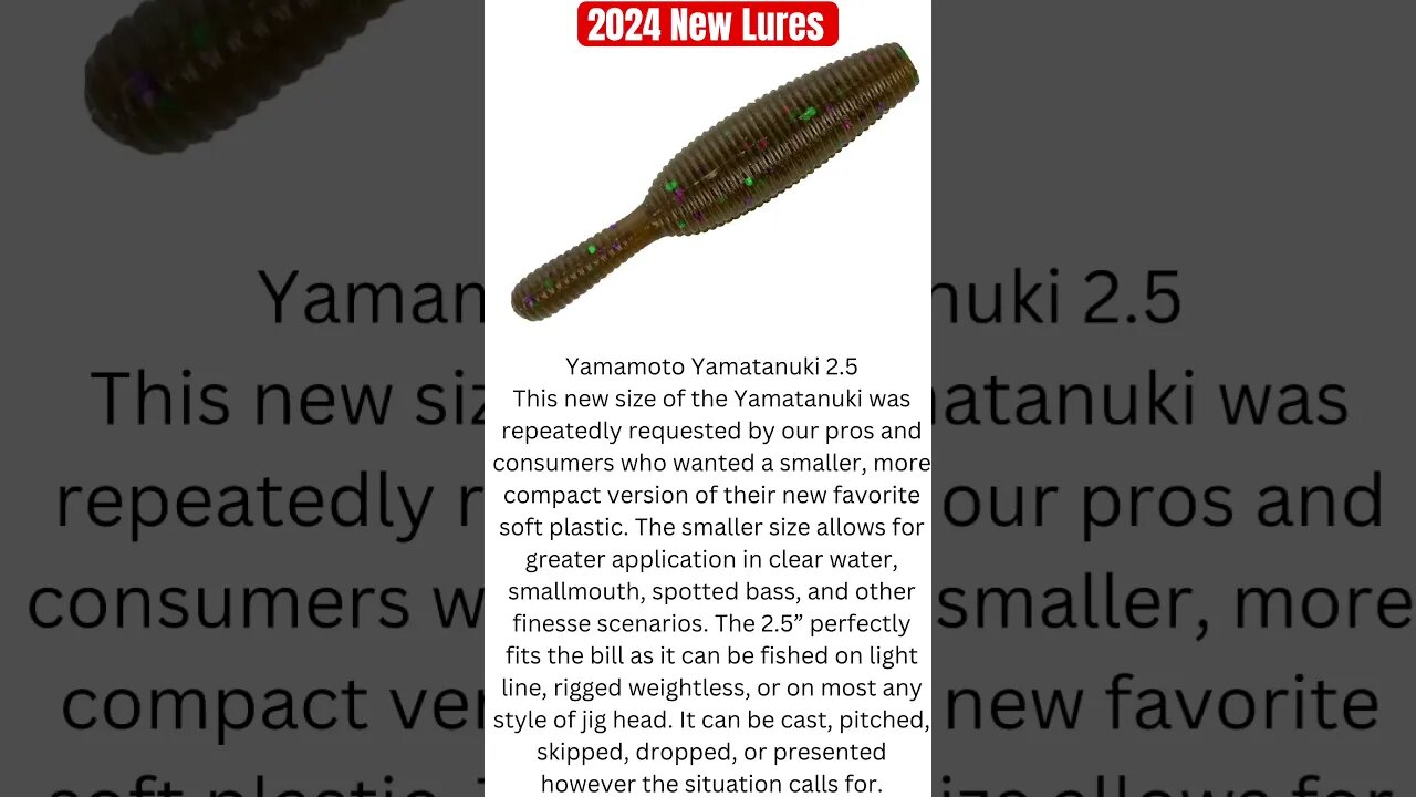 New 2024 Lures #fishing