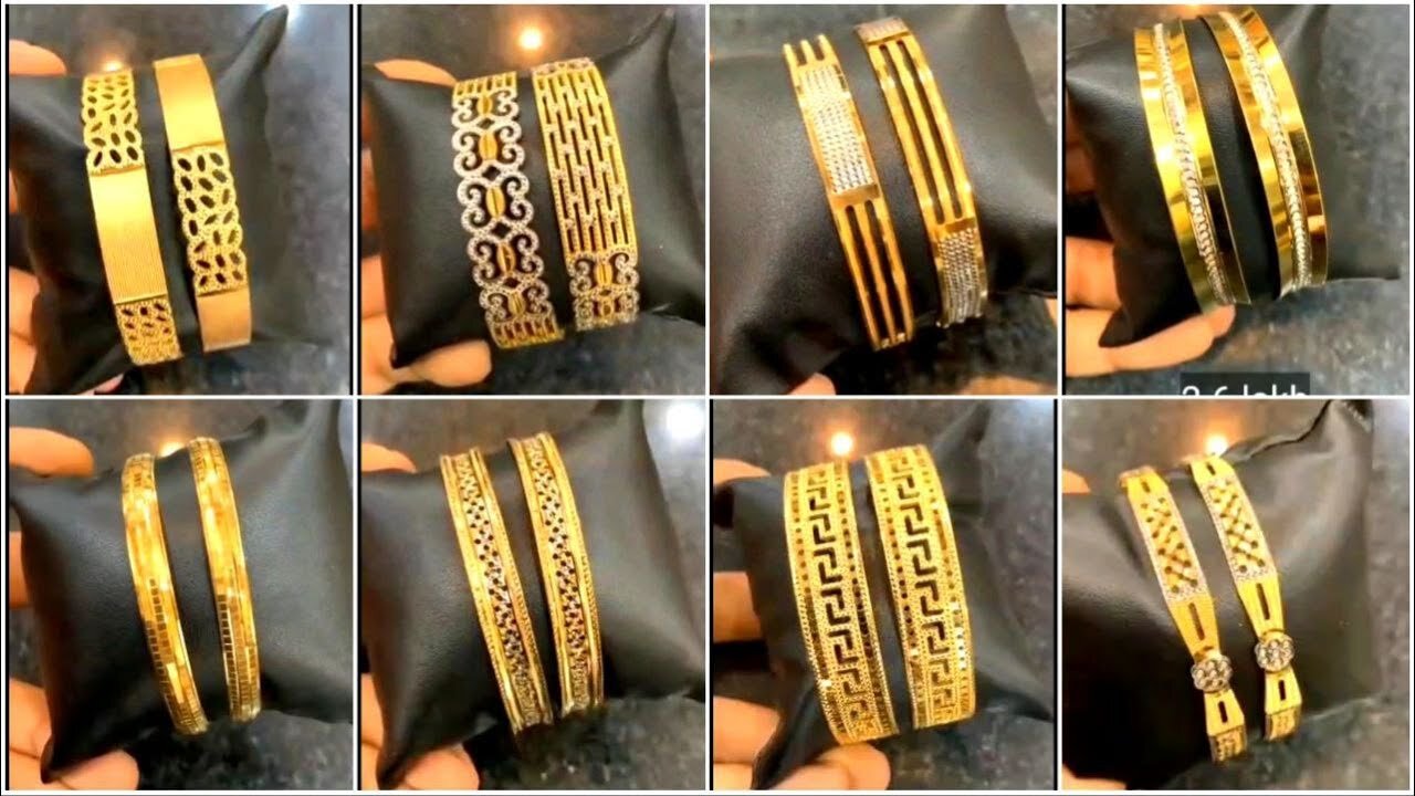 Online Jewellery Store!Buy Online Hallmark Gold Bangles/kada