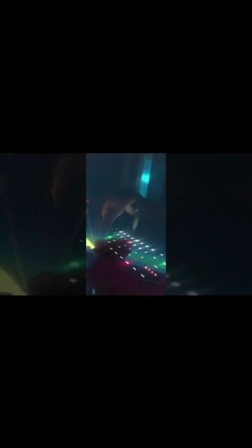 TEDDY BEAR SONG -SPACE MEDITATION NEON LIGHTS - LIVE JAM WITH DIGITONE #shorts