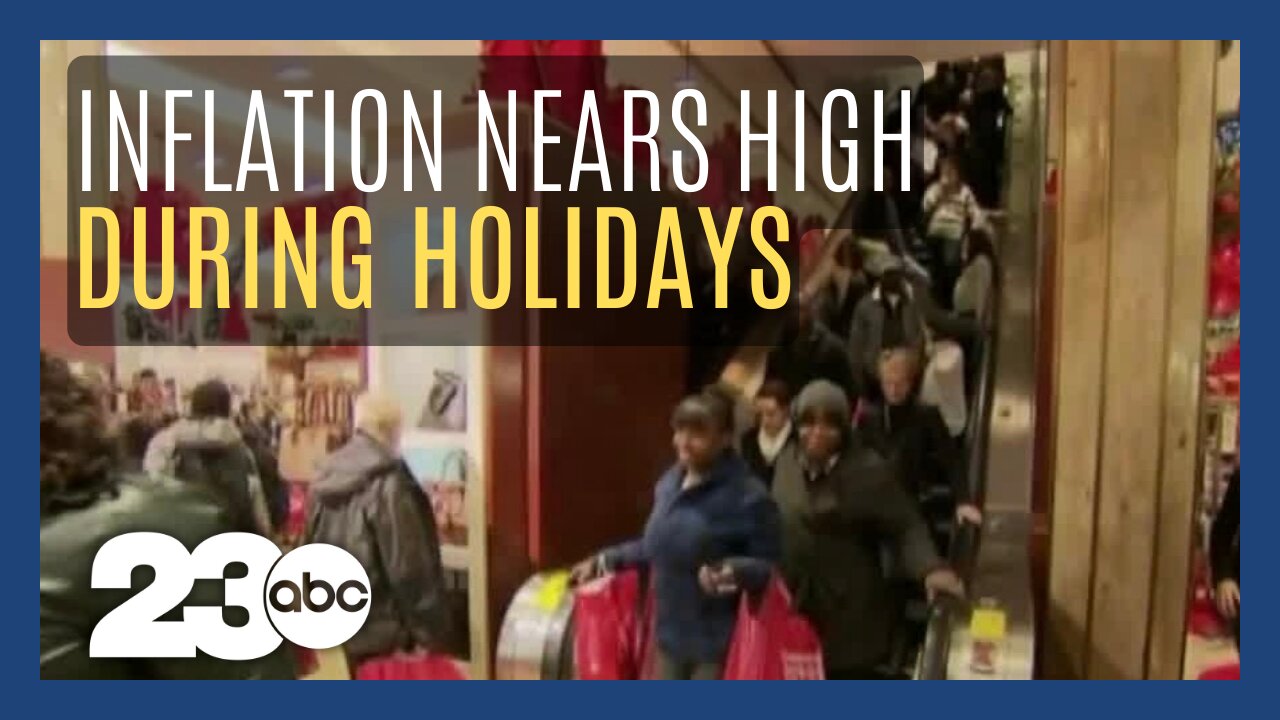 Inflation nears 40-year high, puts holiday shopping in tough place