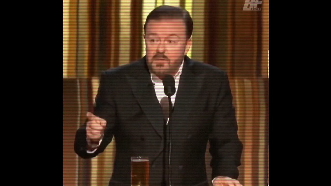 Ricky Gervais Calls Out Hollywood Celebrities