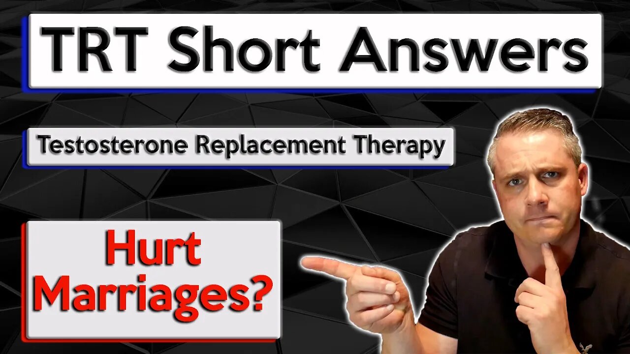 Does TRT Hurt Marriage? Does Testosterone Replacement Therapy Hurt Marriage? Does TRT Hurt Marriages