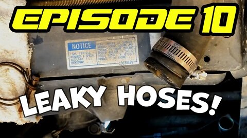 EPISODE 10 - The FIERTO™ Water Pump Belt, hoses | Saturday Projects™.com | 1986 Pontiac Fiero SE V6