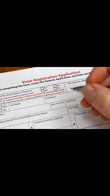This is What to Do With Those Voter Registration Forms they Send to You