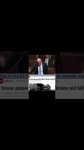 40 billions more to Ukraine? Chip Roy UNLOADS on House Floor