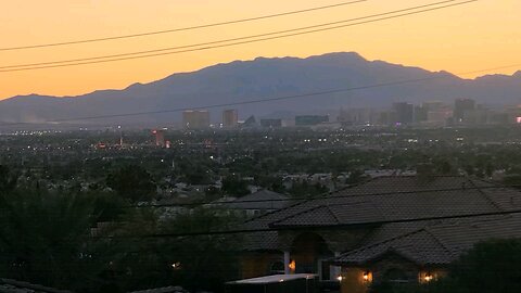 Did you see tonight's Las Vegas sunset? Check this out! 11.27.2024 #lasvegas #weather #follow #fyp