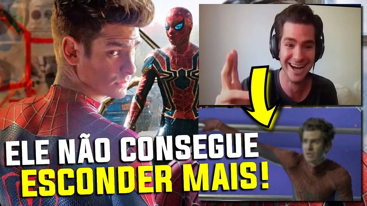 O VÍDEO VAZADO É VERDADEIRO! ANDREW GARFIELD VAI ESTAR NO FILME SIM!