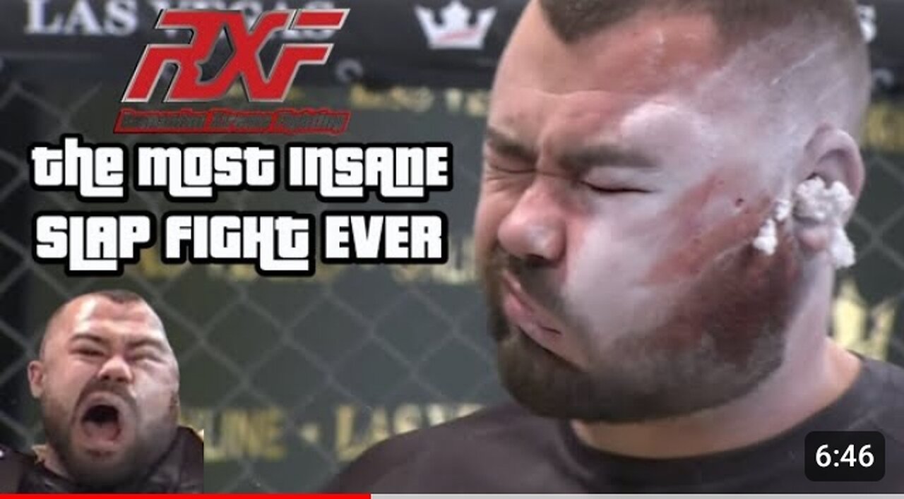 The Most Insane Slap Fight Ever - RXF Slap Fighting vs Satisfying Relax Video