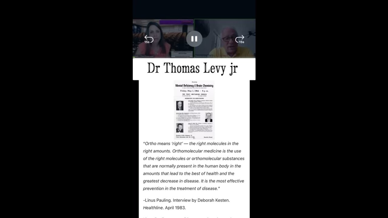 Dr Thomas levy