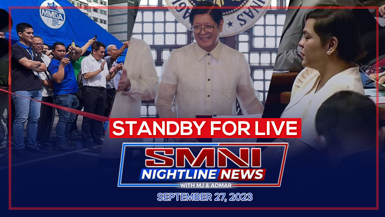 SMNI Nightline News with Admar Vilando & MJ Mondejar | September 27, 2023