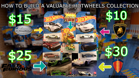 How To Build A Valuable Hot Wheels Collection! (Old Video)