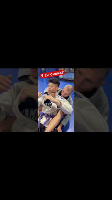3 Bjj Gi Chokes From The Back