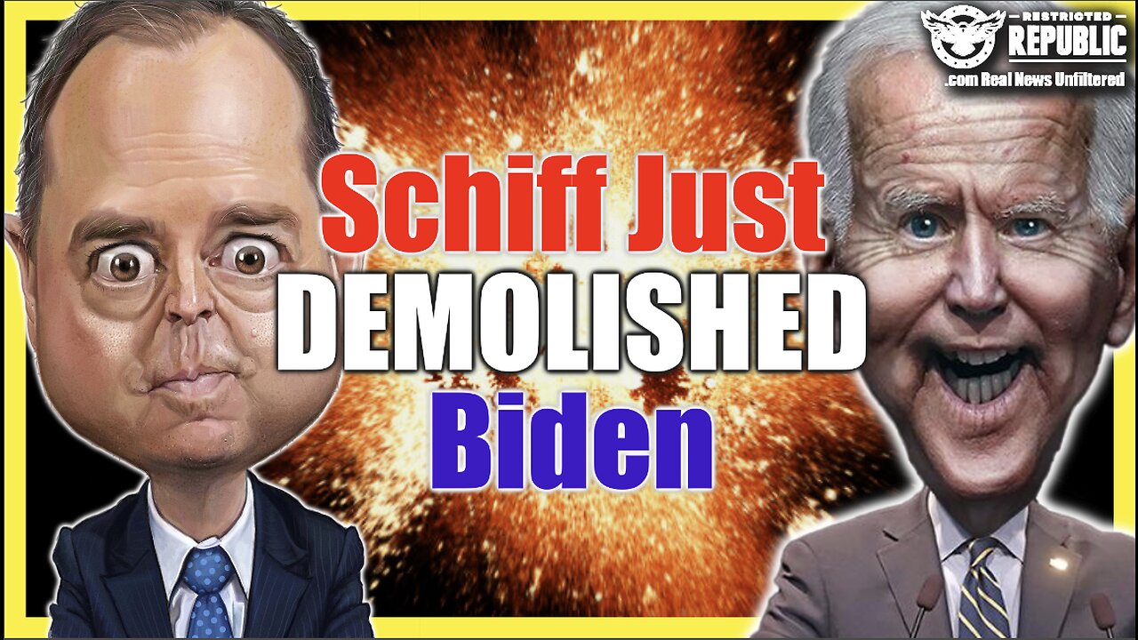 Schiff Just Demolished Biden!