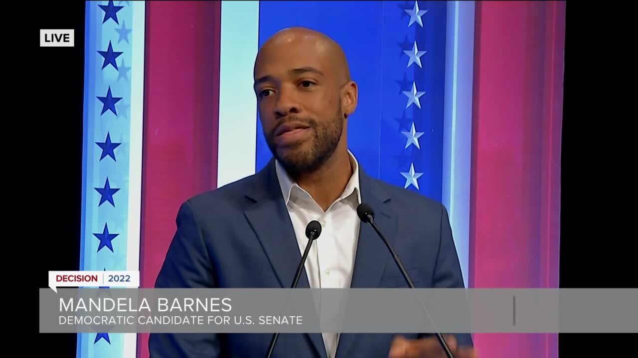 Mandela Barnes says Ron Johnson "hasn't done a single thing for us"