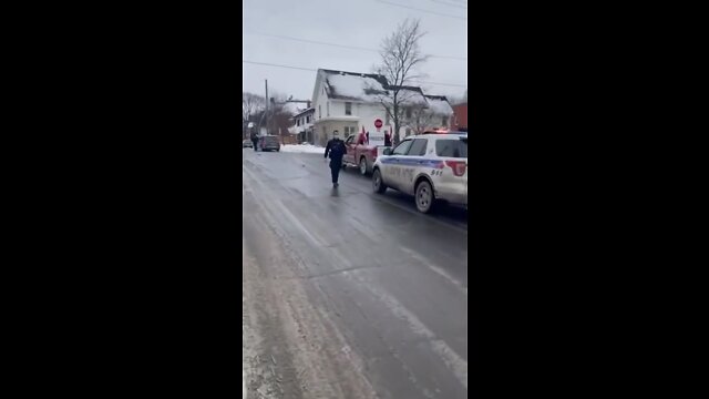 In Canada, honking your horn is illegal and they are arresting people over it.