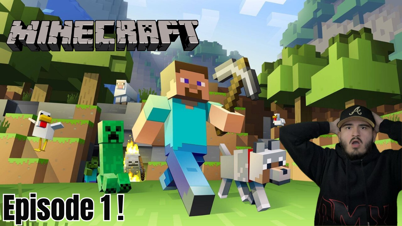The Minecraft Survival : Finding Somewhere Safe|Episode 1|