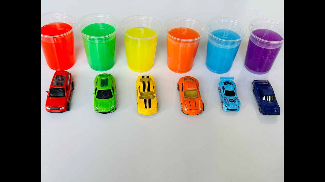 Learn Colors For Kids With Small And Big Metal Cars