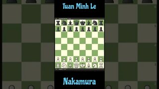 NAKAMURA DETONA DEFESA ESCANDINAVA #Shorts #Xadrez #Chess