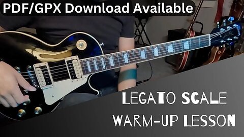 Guitar Lesson | Legato Scale Approach