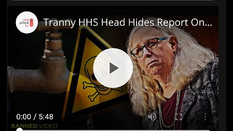 Tranny HHS Head Hides Report On Fluoride Toxicity For Children