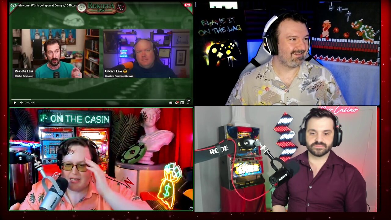 [2024-08-07] DSP ON THE CASINO! REKIETAS FILTH HOUSE! RALPH STRANDED DRUNK IN TIJUANA!