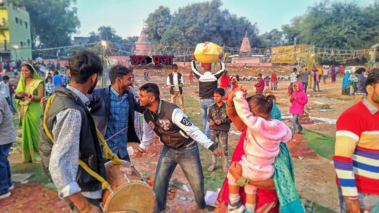 Chhath Puja Video Full Video Sanju Shah Vlogs☺ Indian Festival