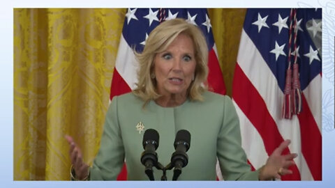 First Lady Jill Biden Welcomes the White House Historical Association 2023..