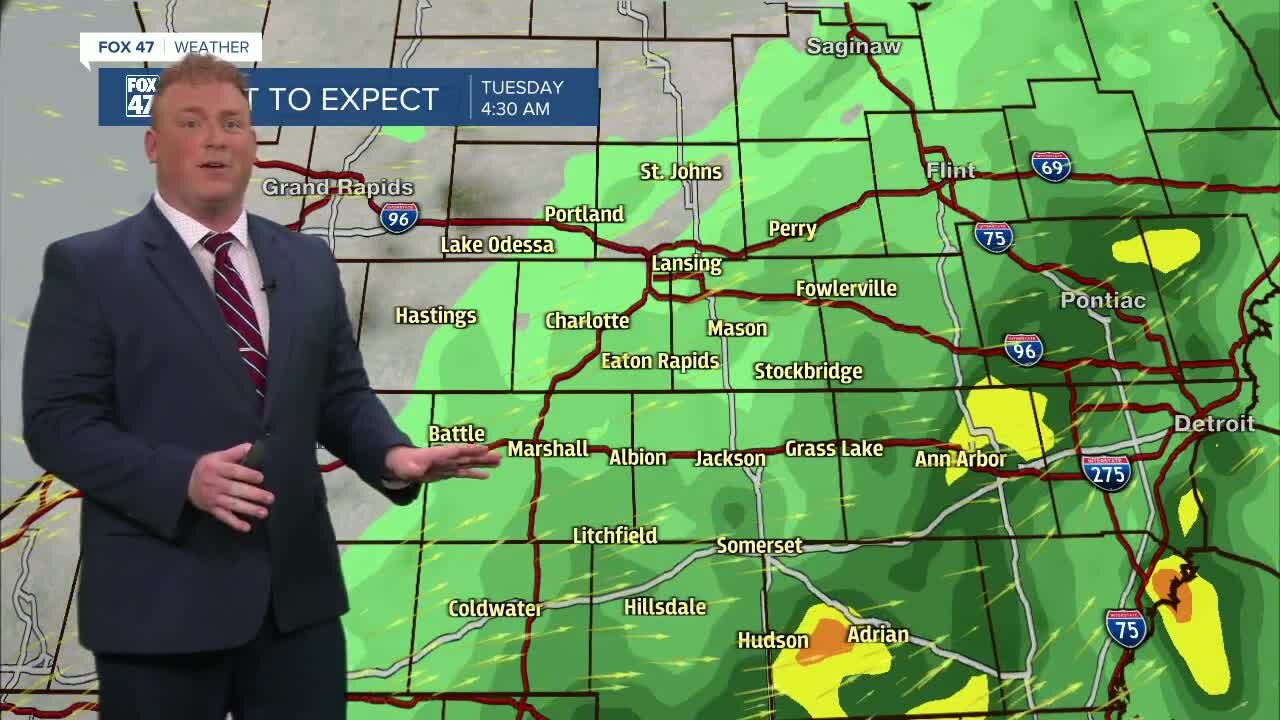 Monday forecast: Severe weather exits with a great work week ahead