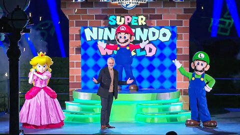 Super Nintendo World Opening Ceremony | Universal Studios Hollywood 🍄