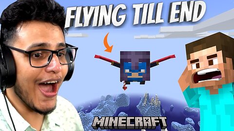 I Flew Till the End of My Minecraft World _ My Minecraft World is Back!!