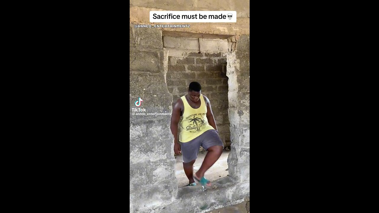 Funny sacrifice video on his girlfriend