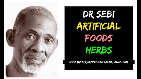 DR SEBI - ARTIFICIAL - HYBRIDS