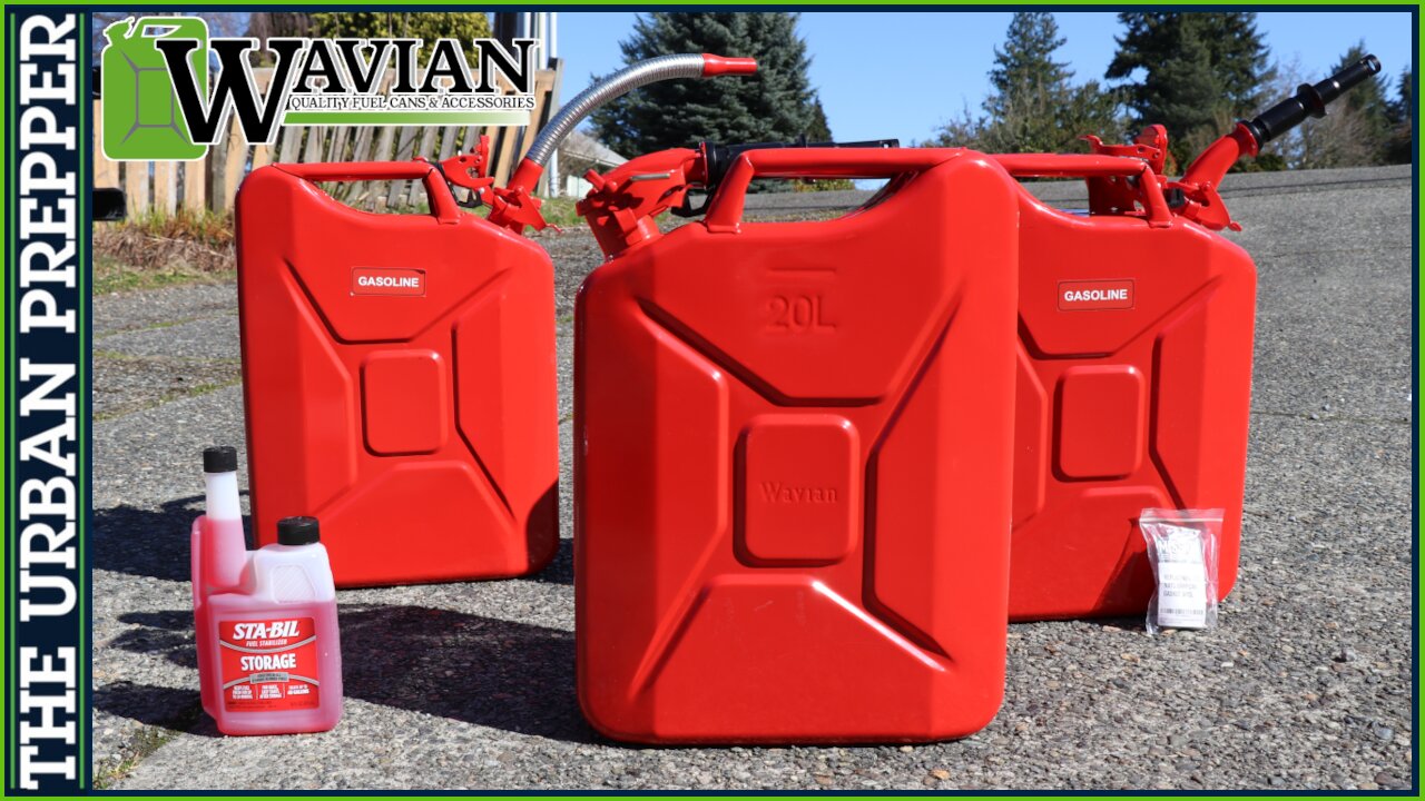 The BEST Gas Can | Wavian NATO Jerry Fuel Can