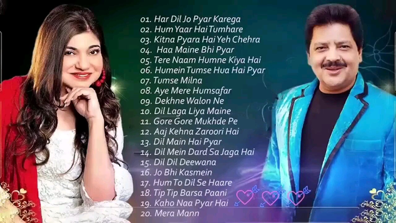 SONGS KUMAR SANU ALKA YAGNIK