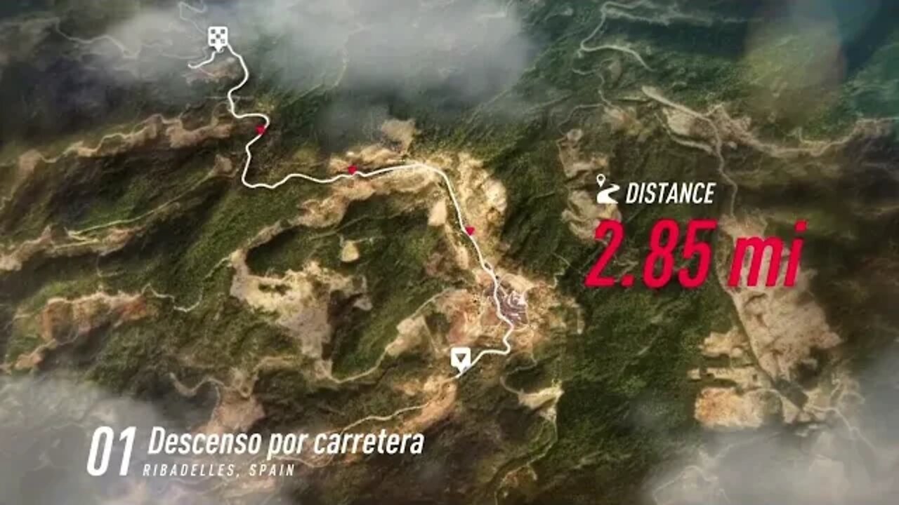 DiRT Rally 2 - Lancer Evo VI Escapade Through Descenso por carretera