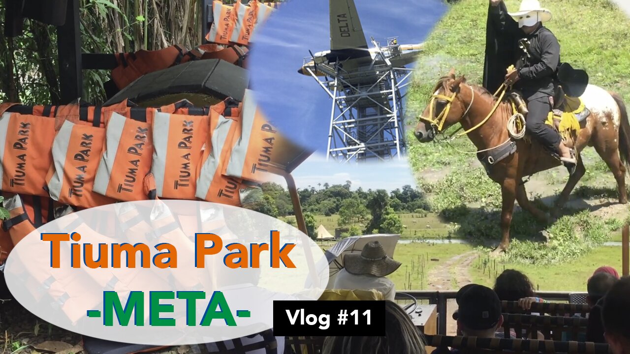 LLANOS ORIENTALES, TIUMA PARK VÍA PUERTO LÓPEZ COLOMBIA.