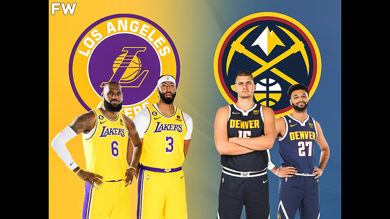 NBA WESTERN CONFERENCE NUGGETS VS LAKERS ( LIVE ) GAME 3