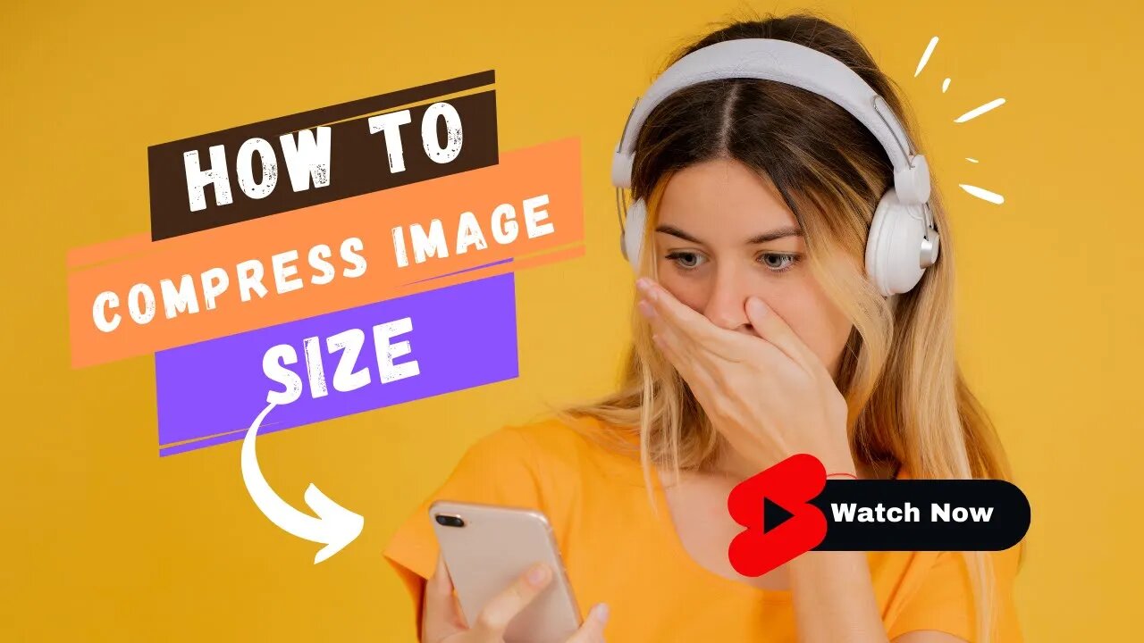 How to compress image size in mobile 2022 without losing quality #shorts