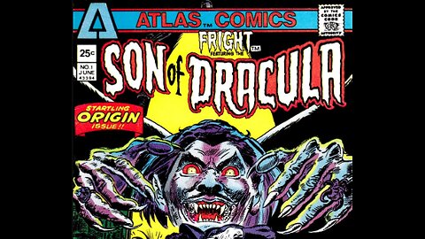 1975 Fright Son of Dracula Atlas Comics