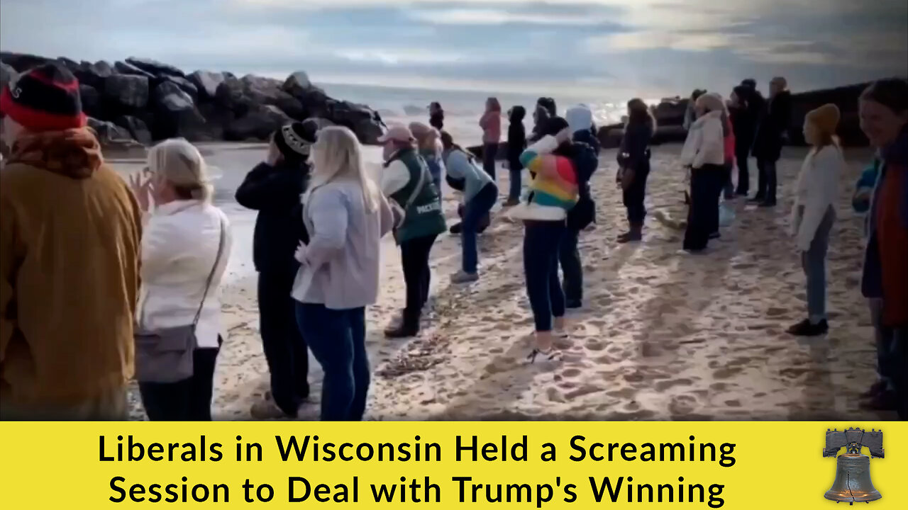 Liberals in Wisconsin Held a Screaming Session to Deal with Trump's Winning