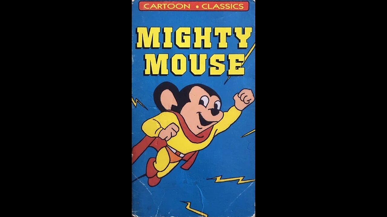 Cartoon Classics Mighty Mouse (1990) VHS