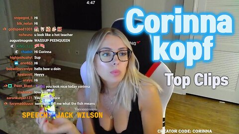 CORINNA KOPF | TODAY'S TOP VIEWED TWITCH CLIPS | TWITCHCLIPMANIA 021