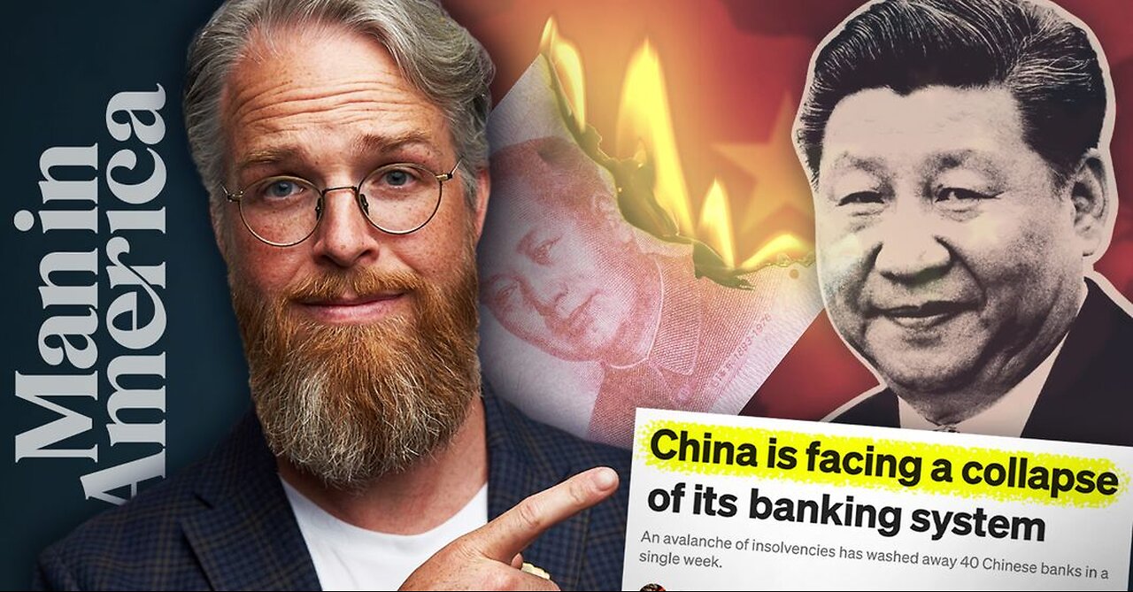 40 BANKS VANISH IN 1 WEEK IN CHINA...SOMETHING HUGE IS HAPPENING | MAN IN AMERICA 8.5.24 10pm