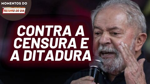 Lula critica a política do "politicamente correto" do identitarismo | Momentos